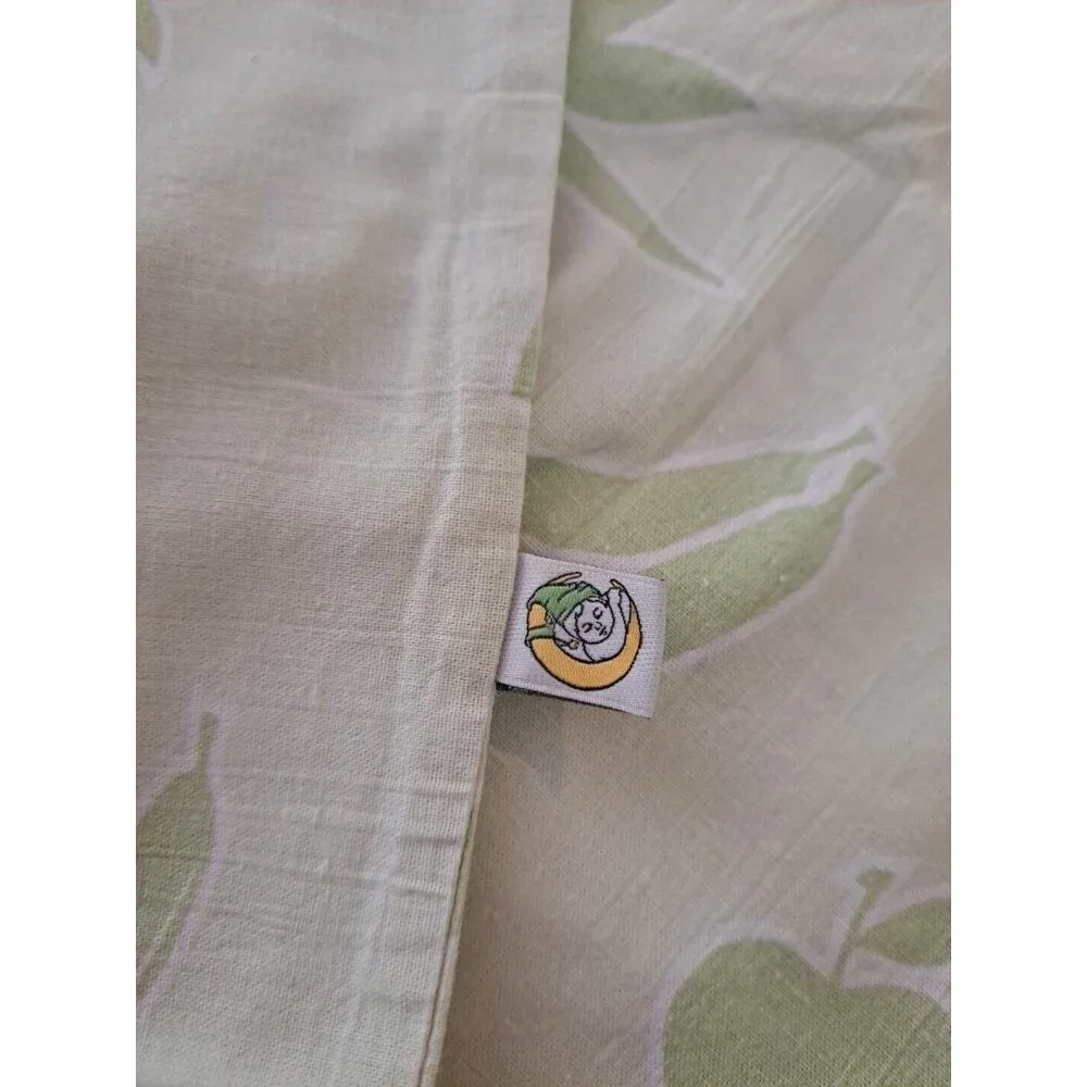 Baby Nursery Duvet & Sheet Set Russian Sleepy Thom K Jungle Animals Green